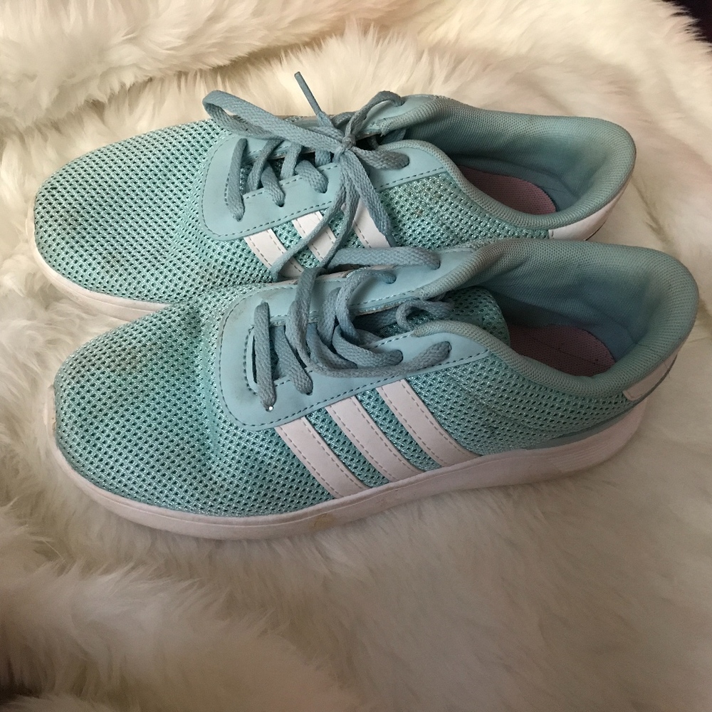 men's adidas neo size 6 comfort footbed running